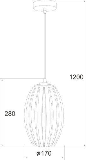 ΚΡΕΜΑΣΤΟ ΑΚΡΥΛΙΚΟ ΔΙΑΦΑΝΟ 1Χ40W Ε27 17x H28cm HOMO ACA DECOR – SF810