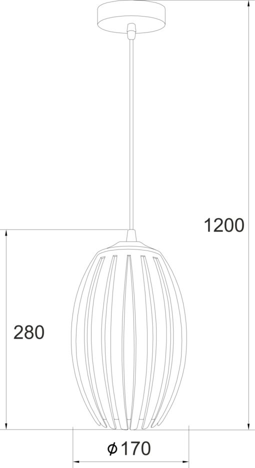 ΚΡΕΜΑΣΤΟ ΑΚΡΥΛΙΚΟ ΔΙΑΦΑΝΟ 1Χ40W Ε27 17x H28cm HOMO ACA DECOR – SF810