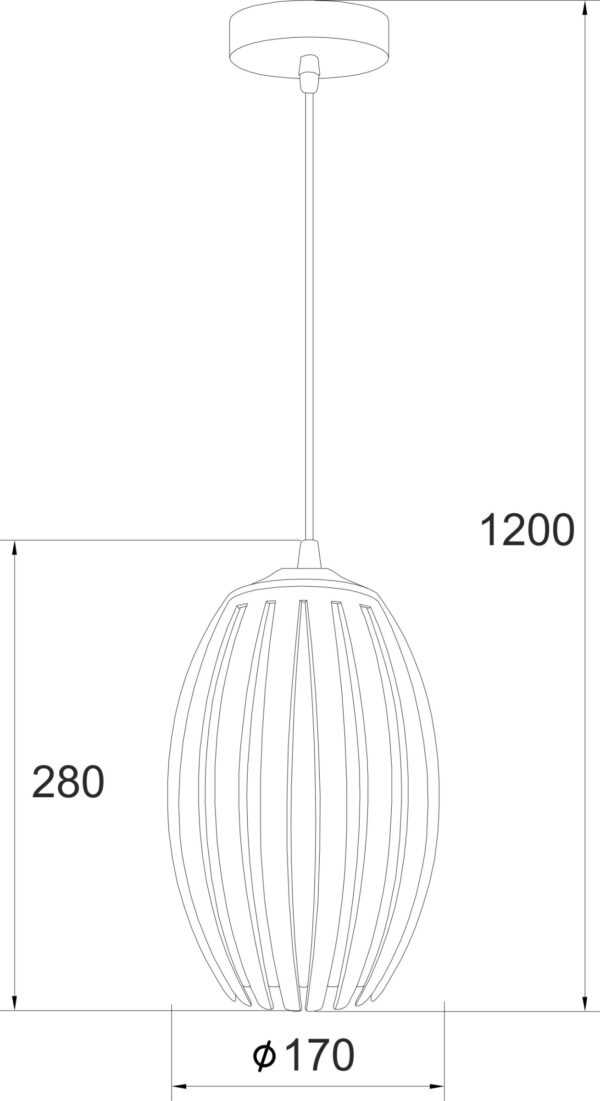 ΚΡΕΜΑΣΤΟ ΑΚΡΥΛΙΚΟ ΔΙΑΦΑΝΟ 1Χ40W Ε27 17x H28cm HOMO ACA DECOR – SF810