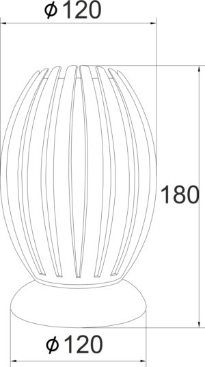 ΠΟΡΤΑΤΙΦ ΑΚΡΥΛΙΚΟ ΔΙΑΦΑΝΟ 1Χ40W Ε27 12x H18cm HOMO ACA DECOR – SF8574