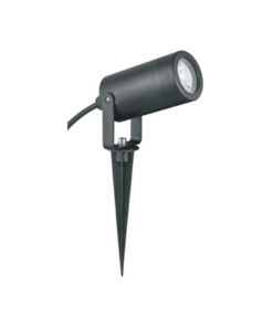 Φωτιστικό Σποτ Τοίχου/Καρφί Κήπου 1xGU10 Σκούρο Γκρι Πλαστικό IP65 ACA – SL7030DG