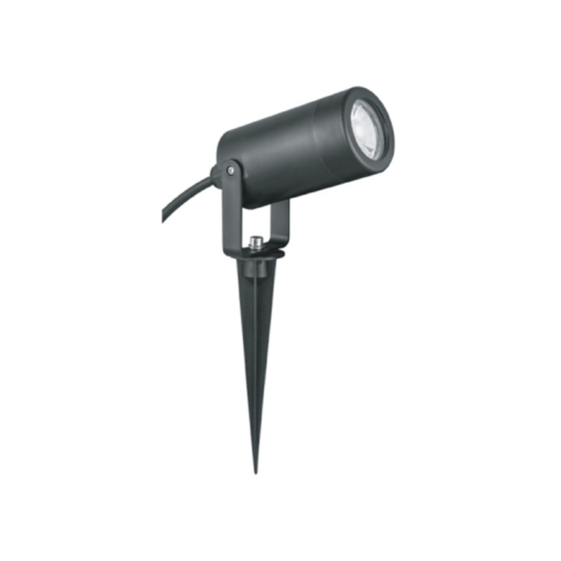 Φωτιστικό Σποτ Τοίχου/Καρφί Κήπου 1xGU10 Σκούρο Γκρι Πλαστικό IP65 ACA – SL7030DG