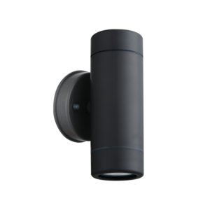 Επιτοίχιο Φωτιστικό Απλίκα 2ΧGU10 Up-Down IP65 Πλαστικό Σκούρο Γκρι ACA – SL7031DG