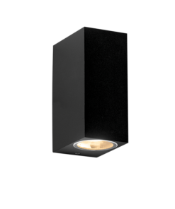 Απλίκα Up-Down 2xGU10 Eξωτερικού Xώρου Μαύρο Πλαστικό IP65 – SL8111GU10B