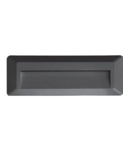 Επιτοίχιο Φωτιστικό LED για Σκαλοπάτια 2W ACA Σκούρο Γκρι Οβάλ Αδιάβροχο IP65 Θερμό 3000K – SLIM32NDG