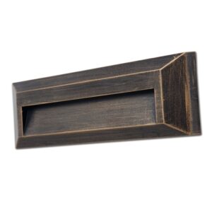 Επιτοίχιο Φωτιστικό LED για Σκαλοπάτια 2W ACA σε Απόχρωση Σκουριάς Οβάλ Αδιάβροχο IP65 Θερμό 3000K – SLIM32NR