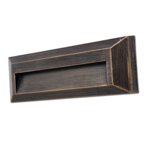 Επιτοίχιο Φωτιστικό LED για Σκαλοπάτια 2W ACA σε Απόχρωση Σκουριάς Οβάλ Αδιάβροχο IP65 Θερμό 3000K – SLIM32NR