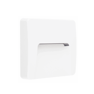 Επιτοίχιο Φωτιστικό LED για Σκαλοπάτια 3W ACA Λευκό Τετράγωνο Αδιάβροχο IP65 Θερμό 3000K – SLIM42W