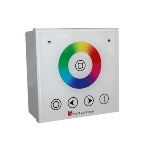 Ασύρματο RGB Controller Αφής RF Επιτοίχιο Aca- SMARTRGBT