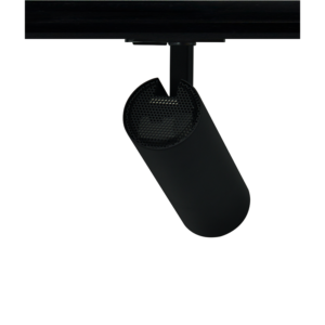 SAND BLACK LED TRACK LUMINAIRE 10W 4000K 1-PHASE 36° 1050LM 230V AC Ra80 Φ55*153MM 5YRS ACA – SOLINE1040B2