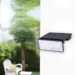 Ηλιακός Προβολέας LED 12W 1600lm 4000K IP65 με Ανιχνευτή Κίνησης Μαύρος ACA – STORM1240