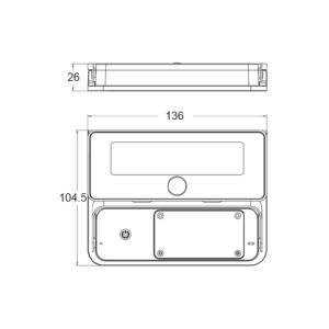 Ηλιακός Προβολέας LED 8W 1000lm 4000K IP65 με Ανιχνευτή Κίνησης Μαύρος ACA – STORM840