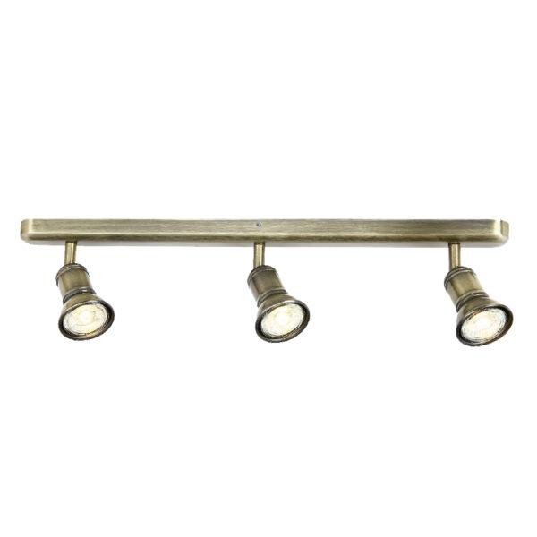 Επίτοιχο Φωτιστικό 3ΧGU10 Μπρονζέ Μεταλλικό ACA DECOR  – SU283EPBR