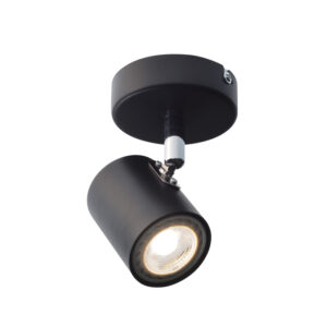 ΣΠΟΤ  ΜΑΥΡΟ ΜΑΤ 1ΧGU10 ORFEAS ACA DECOR – SUH1891PB 