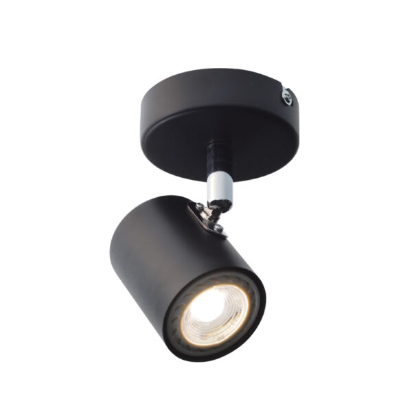 ΣΠΟΤ  ΜΑΥΡΟ ΜΑΤ 1ΧGU10 ORFEAS ACA DECOR – SUH1891PB 