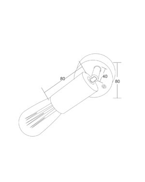 Σποτ Ι Χρώμιο 1ΧΕ27 ACA DECOR  – SUT1911PC