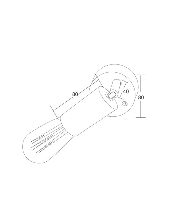 Σποτ Ι Χρώμιο 1ΧΕ27 ACA DECOR  – SUT1911PC