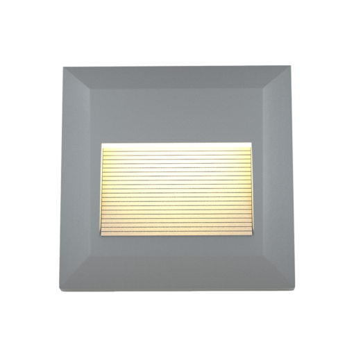it-Lighting Salmon LED 2W 3CCT Outdoor Wall Lamp Grey D:12.4cmx12.4cm (80201830)