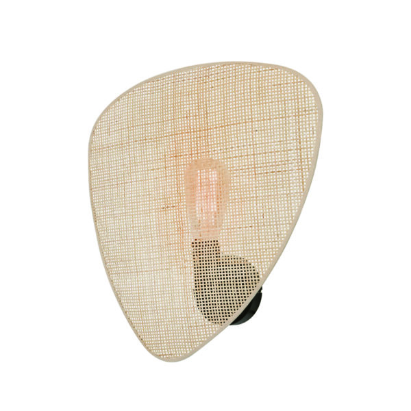 ΕΠΙΤΟΙΧΟ Φ/Σ 1ΧΕ27 SKYROS ΨΑΘΑ ΡΑΤΑΝ 42X38X15CM ACA – TF20851WN