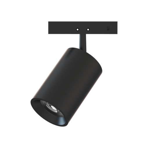 ΜΙΝΙ ΜΑΥΡΟ ΜΑΓΝΗΤΙΚΟ ΣΠΟΤ 24V DC 5W 4000K 530LM 24° RA90 5YRS Φ35,5*55(81)ΜΜ ACA – THUBE540B