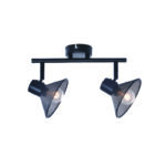 ΕΠΙΤΟΙΧΟ Φ/Σ 2ΧΕ14 PALOMA ΜΑΥΡΟ ΜΕΤΑΛΛΙΚΟ 32X13X19CM ACA – TNK2832SB