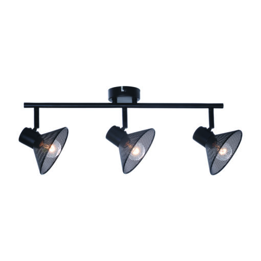 ΕΠΙΤΟΙΧΟ Φ/Σ 3ΧΕ14 PALOMA ΜΑΥΡΟ ΜΕΤΑΛΛΙΚΟ 53X13X19CM ACA – TNK2833SB