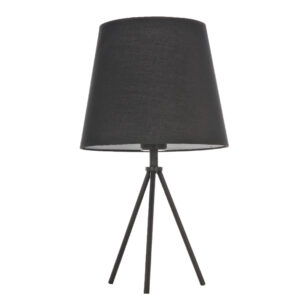 Πορτατίφ Τρίποδας Μαύρο 1xE27 ACA DECOR – TNK75090BK1T