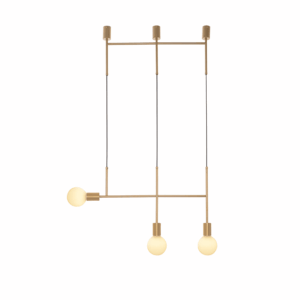 ΚΡΕΜΑΣΤΟ ΦΩΤΙΣΤΙΚΟ 3ΧΕ27 ΧΡΥΣΟ ΜΕΤΑΛΛΙΚΟ 64X4X110CM KYOTO ACA DECOR – TNK853P64GD