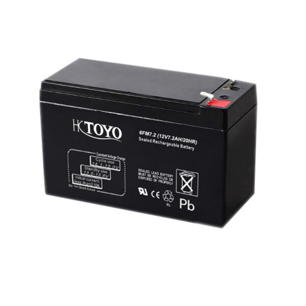 ΜΠΑΤΑΡΙΑ 12V 7.2Ah TOYO (SECURITY/ALARM) ACA – TO127SEC
