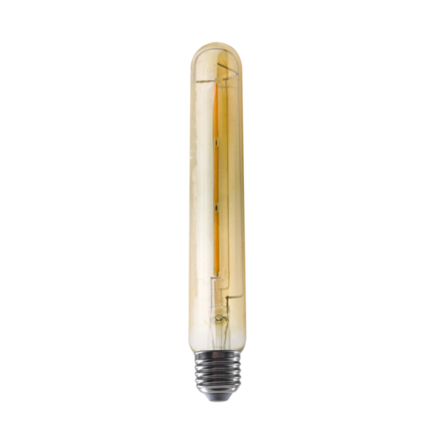 LED Λάμπα E27 Σωλήνας T18 Amber 4W Dimmable Diolamp 360° 480lm 2700K – TORU1854WWDIMAM