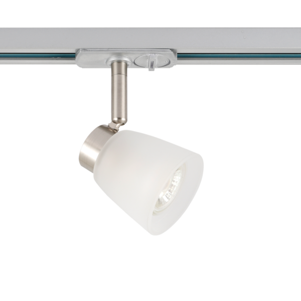 ^TRACK SPOT GU10 3C SATIN NICKEL No40 ACA – TS40GU3CNM
