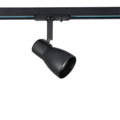 ΦΩΤΙΣΤΙΚΟ ΣΠΟΤ ΡΑΓΑΣ ΜΟΝΟΦΑΣΙΚΟ 2 ΚΑΛΩΔΙΩΝ ΣΕ ΜΑΥΡΟ ΧΡΩΜΑ 1X GU10 ACA – TS67GU3CB