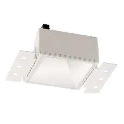ΣΠΟΤ ΧΩΝEYTO FRAMELESS ΣΤΑΘΕΡΟ 78x78mm 1xMR16/GU10 ME ANAKΛΑΣΤΗΡΑ ΛΕΥΚΟ UNIVERSE – 1-U008129