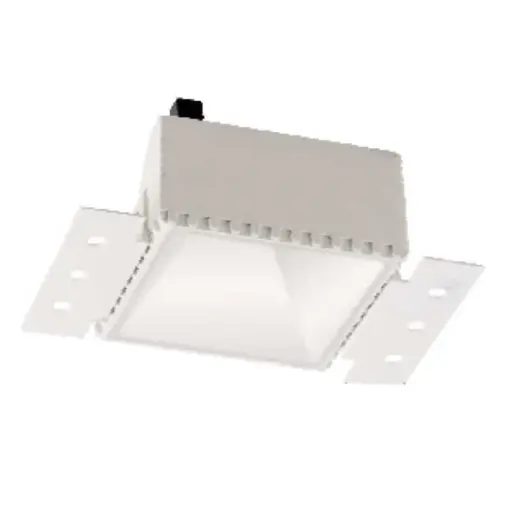 ΣΠΟΤ ΧΩΝEYTO FRAMELESS ΣΤΑΘΕΡΟ 78x78mm 1xMR16/GU10  ME ANAKΛΑΣΤΗΡΑ ΛΕΥΚΟ UNIVERSE – 1-U008129