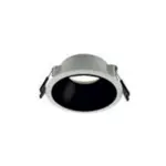 ΣΠΟΤ ΧΩΝEYTO ΣΤΑΘΕΡΟ Φ78mm 1xMR16/GU10 ΑΛΟΥΜΙΝΙΟ ΛΕΥΚΟ ME ANAKΛΑΣΤΗΡΑ  ΜΑΥΡΟ UNIVERSE – 1-U008150