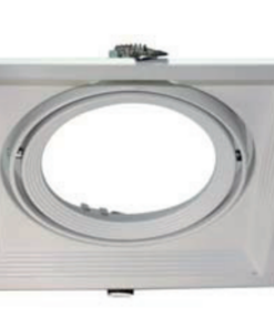 ΣΠΟΤ ΧΩΝEYTO ΚΙΝΗΤΟ 185X185mm 1XAR111/GU10  ΑΛΟΥΜΙΝΙΟ ΛΕΥΚΟ UNIVERSE – 1-U008167