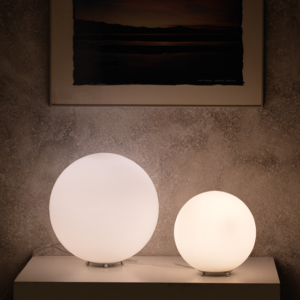 ACA DECOR   – Επιδαπέδιο Φωτιστικό 1ΧΕ27 Λευκό Γυαλί + Πλαστικό Φ25 V2010251TW