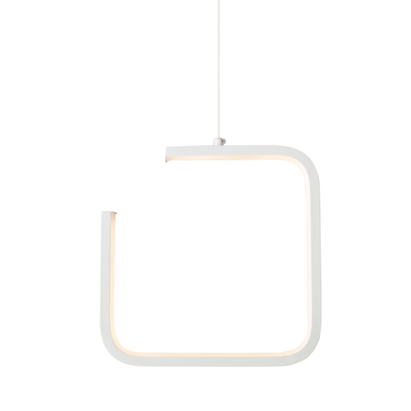 ΚΡΕΜΑΣΤΟ ΦΩΤΙΣΤΙΚΟ LED 8W 3000K 780LM ΛΕΥΚΟ ΜΕΤΑΛΛΙΚΟ 22X11XH129CM EUCLID1 ACA DECOR – V27LEDP22WH