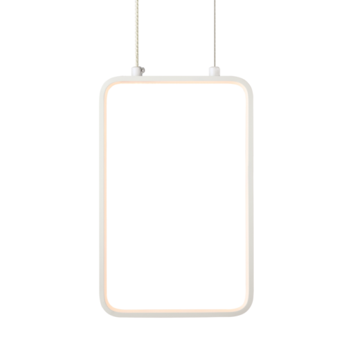 ΚΡΕΜΑΣΤΟ ΦΩΤΙΣΤΙΚΟ LED 11W 3000K 1044LM ΛΕΥΚΟ ΜΕΤΑΛΛΙΚΟ 18X11XH136CM SYMETRIA ACA DECOR – V30LEDP18WH