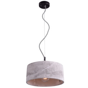 Κρεμαστό Φωτιστικό Καμπάνα 1xΕ27 Τσιμέντο Φ320 ACA DECOR – V351091P