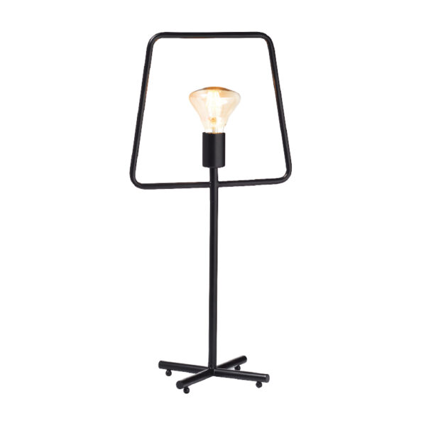 Επιτραπέζιο Φωτιστικό 1ΧΕ27 Μαύρο Μεταλλικό ACA DECOR   – V362491TB