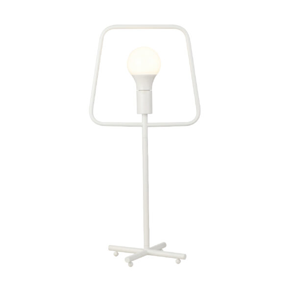 Επιτραπέζιο Φωτιστικό 1ΧΕ27 Λευκό Μεταλλικό  ACA DECOR   – V362491TW