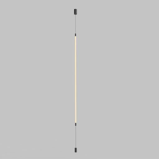 Κρεμαστό Φωτιστικό LED 20W 3000K 1056lm Μαύρο Μεταλλικό & Σιλικόνη D4*H180 ACA – V43176PBK1800