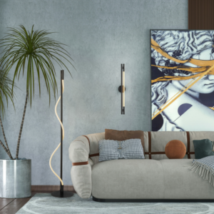 Φωτιστικό LED MALPO Δαπέδου 20W 3000K 690lm Μαύρο Μεταλλικό + Σιλικόνη D30*H160 ACA – V43178FBK1600