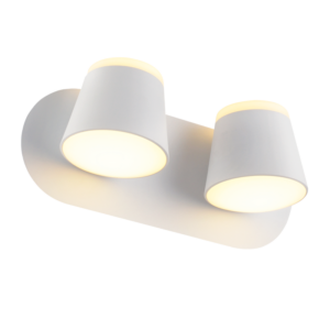 ΕΠΙΤΟΙΧΟ ΦΩΤΙΣΤΙΚΟ LED 16W 3000K 1280LM ΛΕΥΚΟ ΜΕΤ/ΚΟ 27X12X11CM LUCIDO ACA – V83LEDW27WH