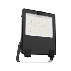 LED Προβολέας 100W ACA Μαύρος 110° 14000lm Αδιάβροχος IP66 3000K – VADER10030