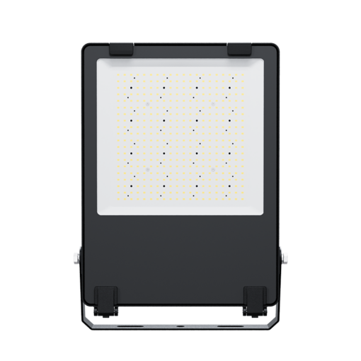 LED Προβολέας 200W ACA Μαύρος 110° 28000lm Αδιάβροχος IP66 3000K – VADER20030