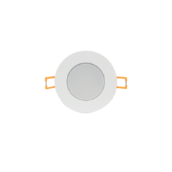 LED ΧΩΝΕΥΤΟ ΦΩΤΙΣΤΙΚΟ ΣΠΟΤ ΛΕΥΚΟ ΣΤΡΟΓΓΥΛΟ 5W IP65 3000K  400Lm 120° ACA – VERA530RWN