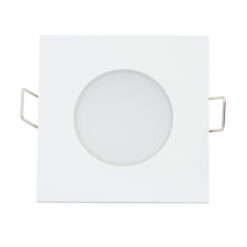 LED ΧΩΝΕΥΤΟ ΦΩΤΙΣΤΙΚΟ ΣΠΟΤ ΛΕΥΚΟ ΤΕΤΡΑΓΩΝΟ ΑΔΙΑΒΡΟΧΟ IP65  5W 230V 120° IP65   ACA – VERA530SW