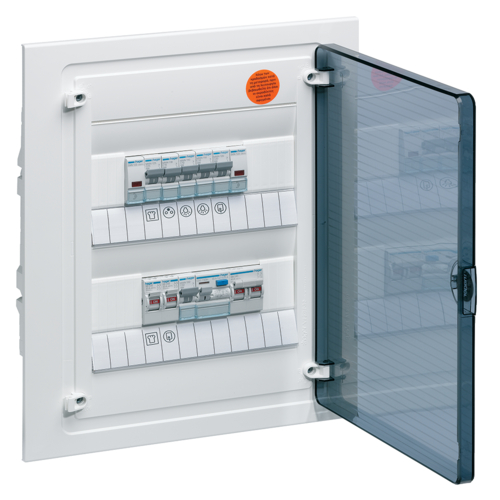 Χωνευτός Πίνακας Μονταρισμένος 2x12M IP40 Golf Hager – VF212TAE